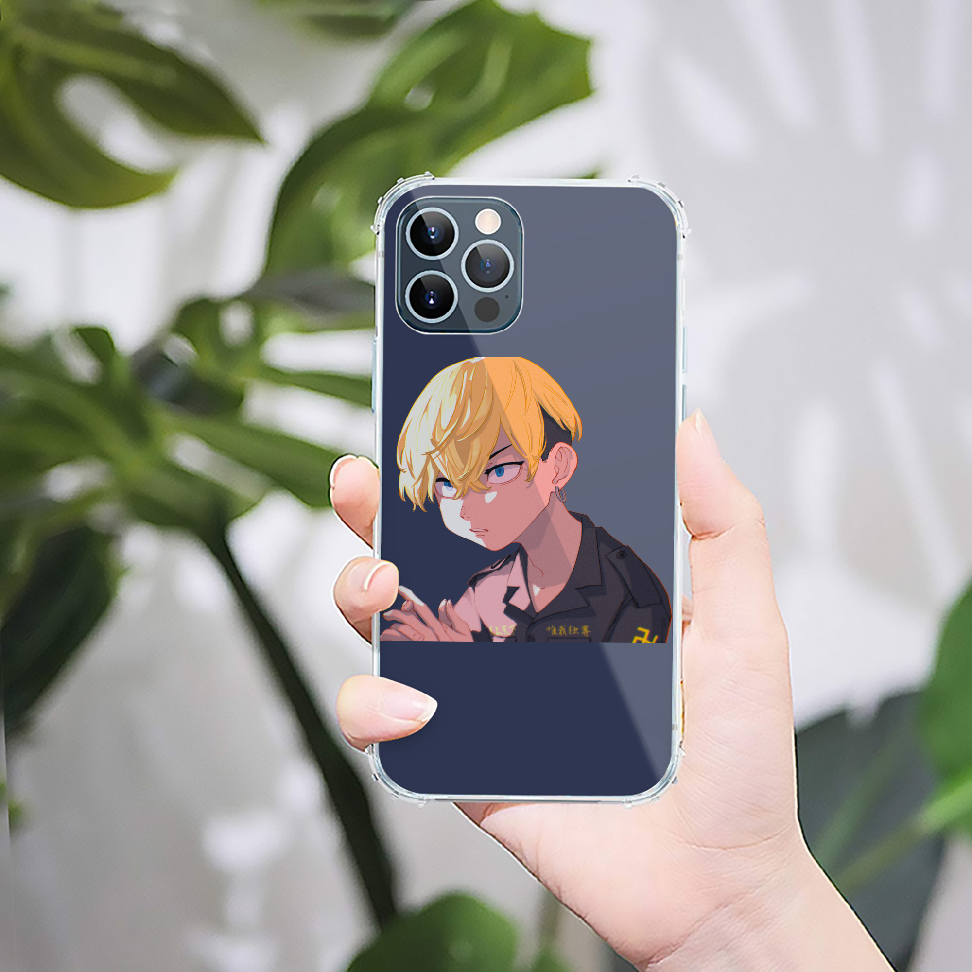 （画像用） 東京リベンジャーズ Tokyo Revengers 【iPhone 12シリーズ対応】透明スマホケース（クリアソフトケース）